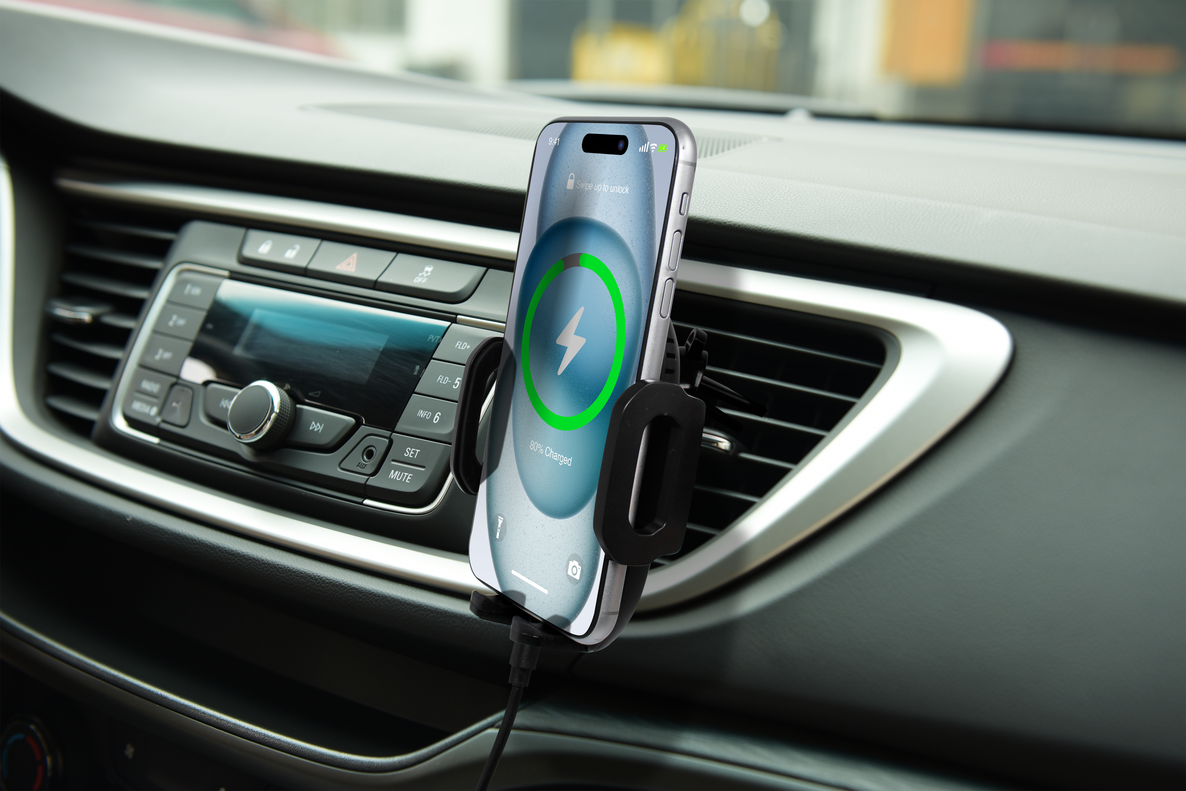 Tech Theory Ultra Fast Wireless Charging Vent Mount