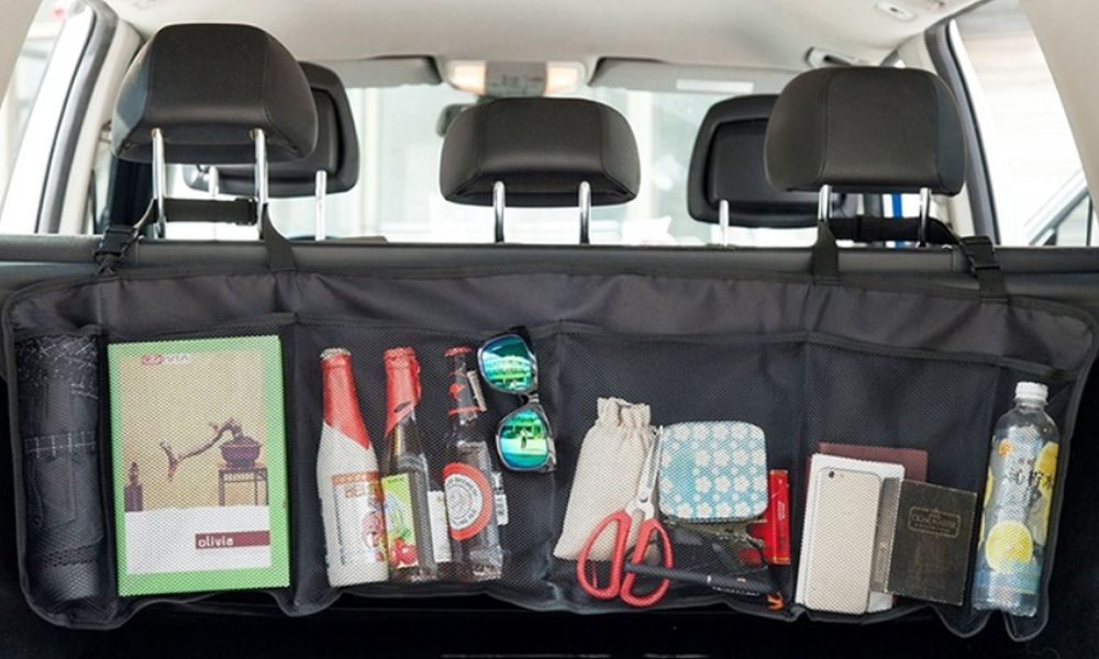 Hanging carboot organiser