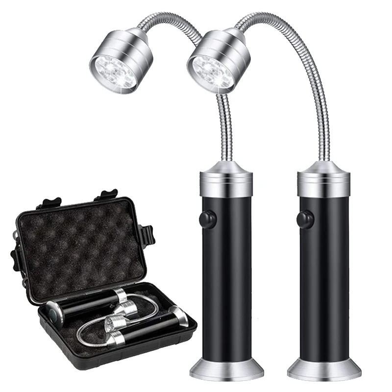 BBQ Grill Light Soft Tube Lighting Lamp 360° Adjustable Super-Bright 9 LED Flashlight