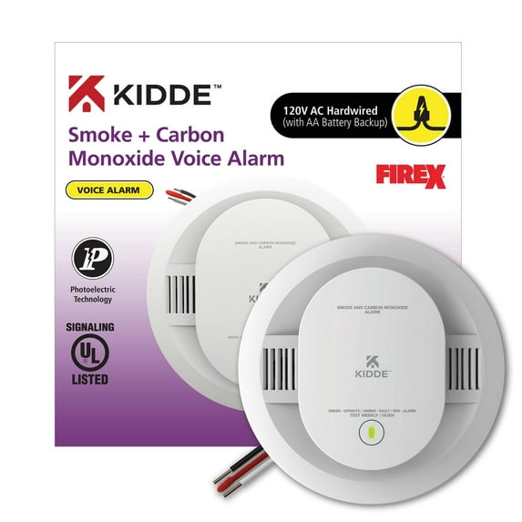 Kidde Hardwired Combination Smoke & Carbon Monoxide Detector – Interconnectable