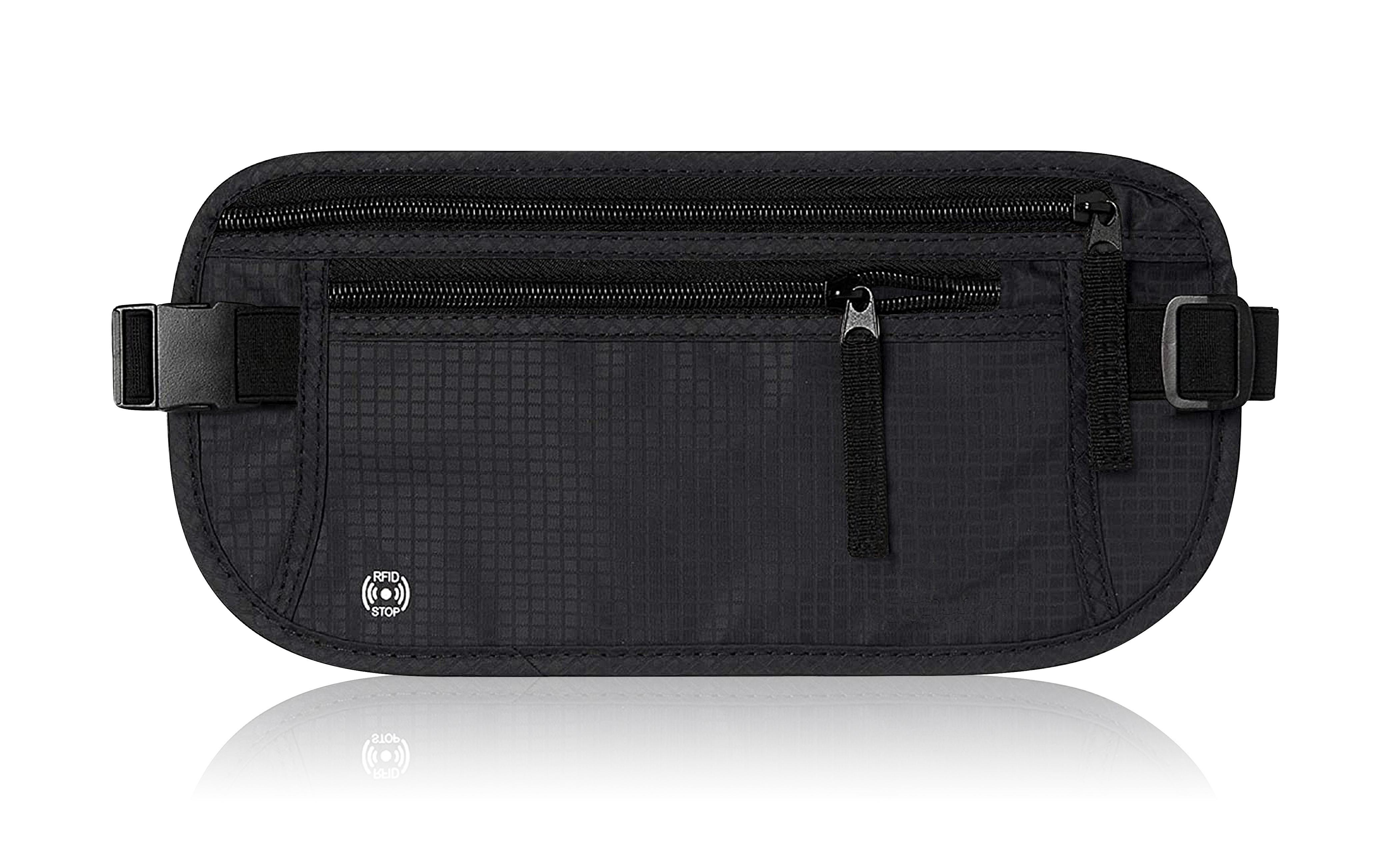 Slim Minimalist RFID Blocking Travel Organizer