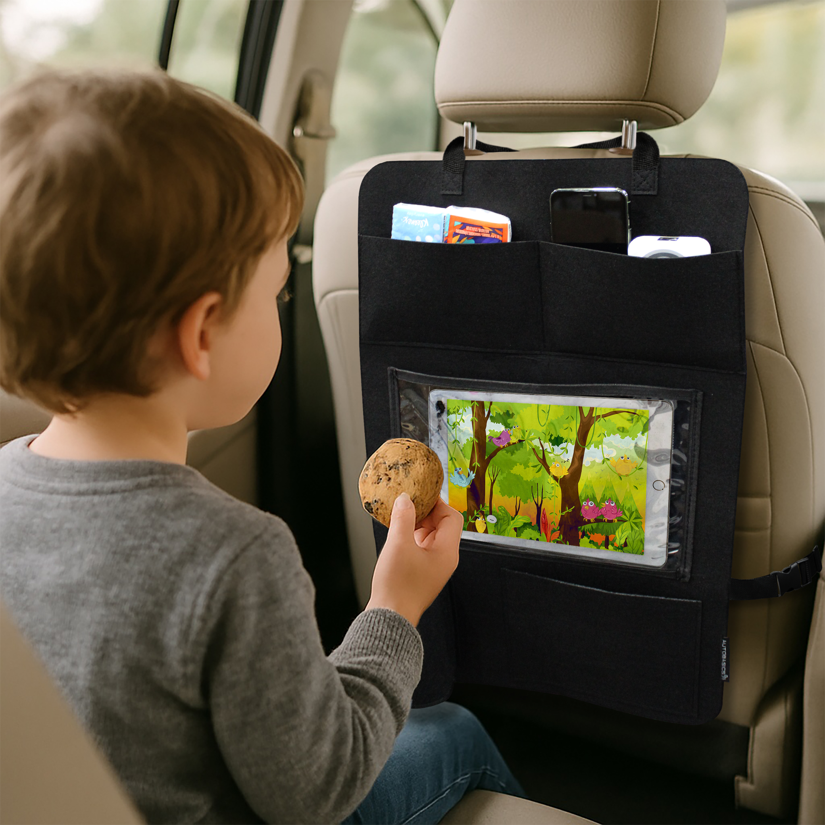 BackSeat Buddy Storage Organizer w/ Tablet Holder