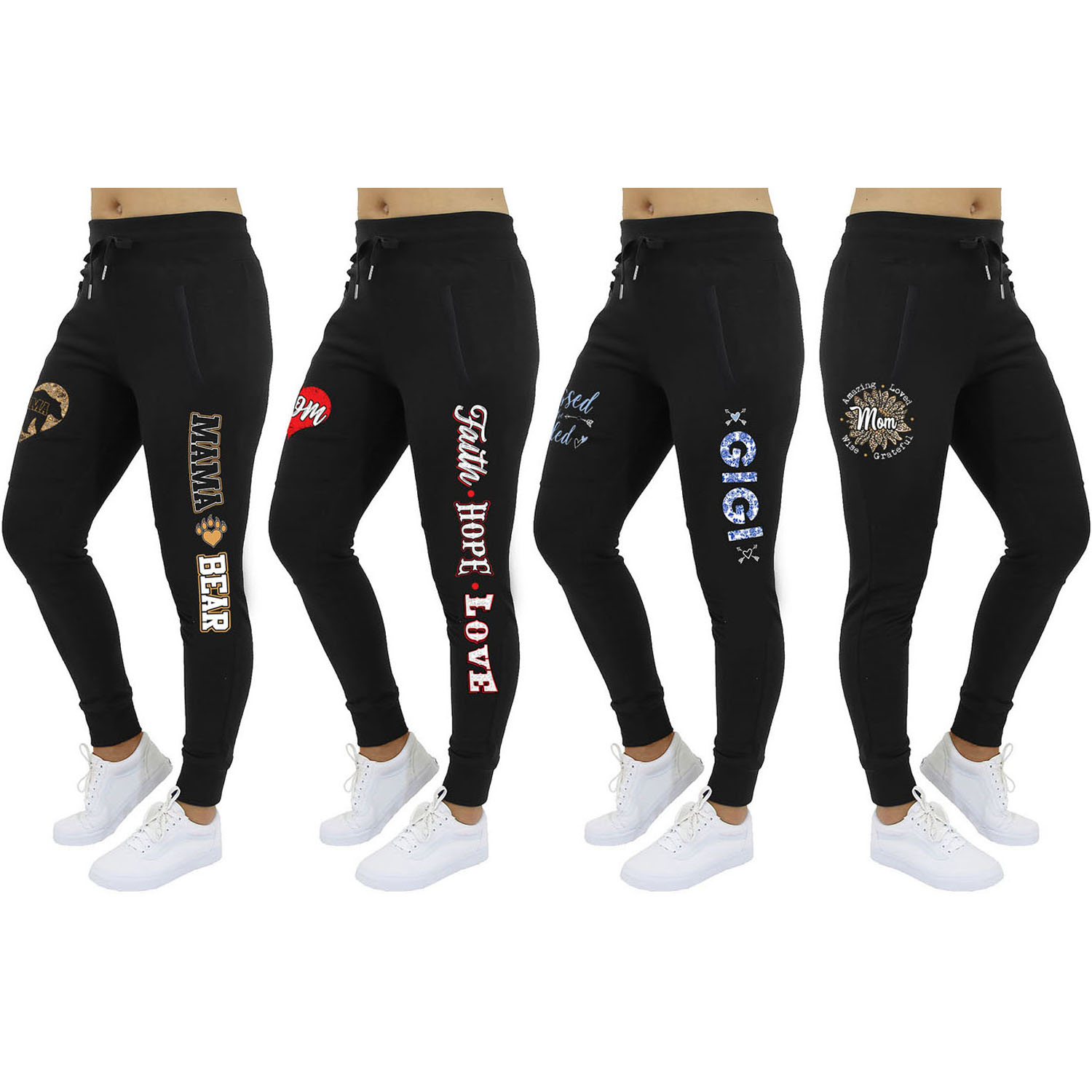 Women's Blessed Mama Bear Joggers