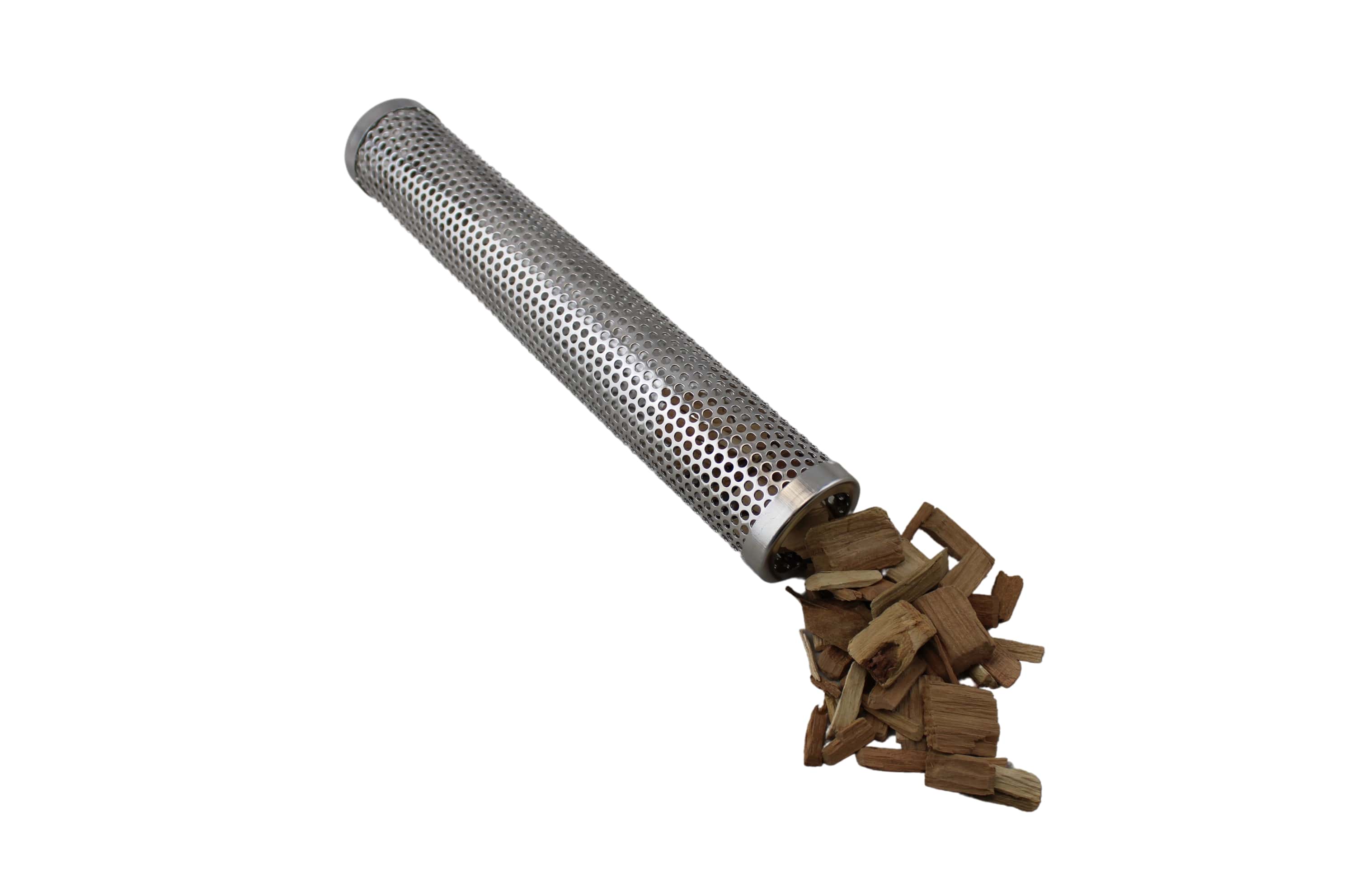 Stainless Steel BBQ Grill Smoker Box Tube for Wood Pellet Pipe Smoking Meat