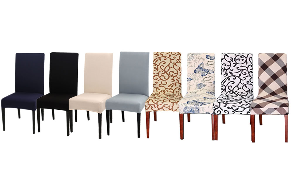 4-Pack Dining Chair Seat Covers