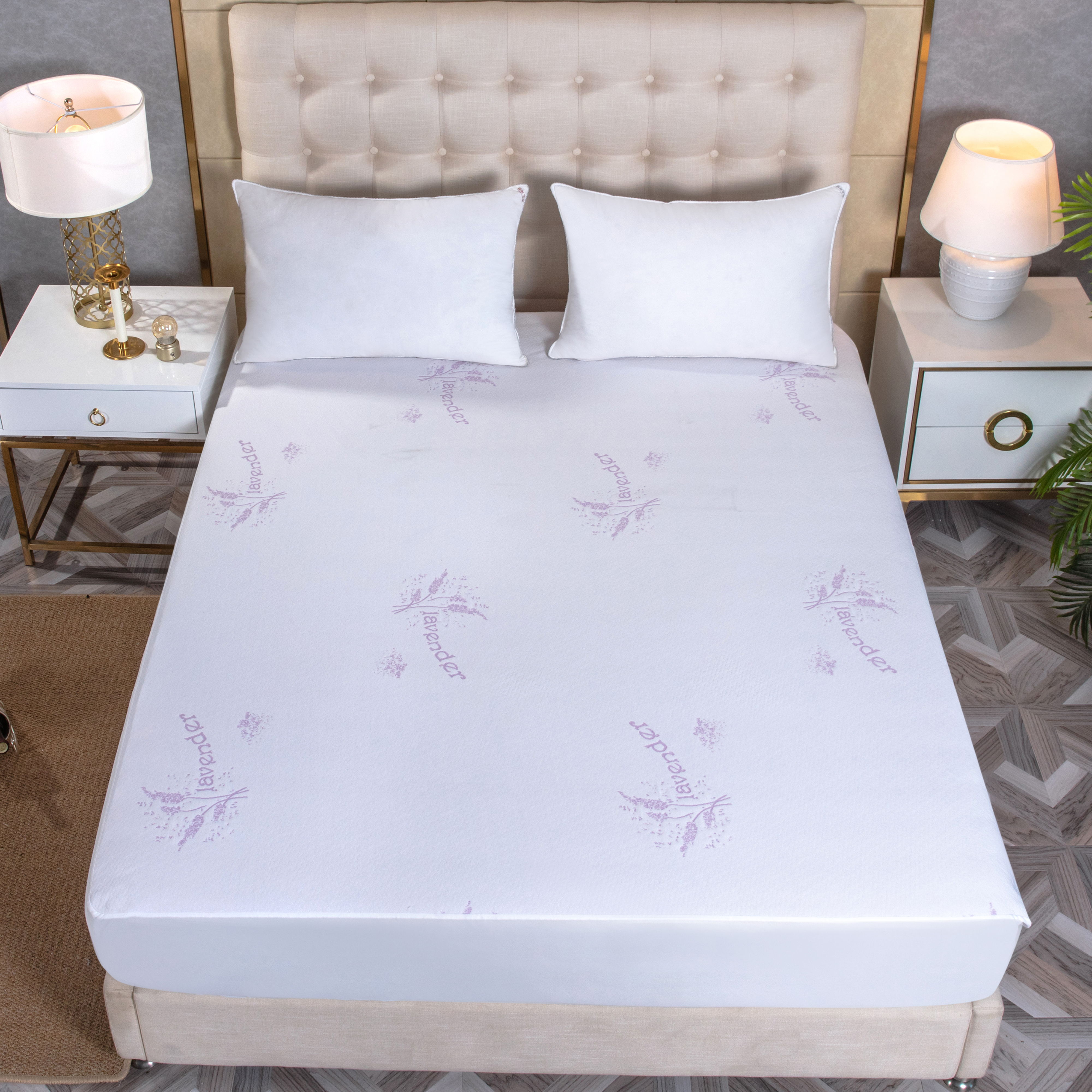 Lavender Infused Scented Mattress Pad