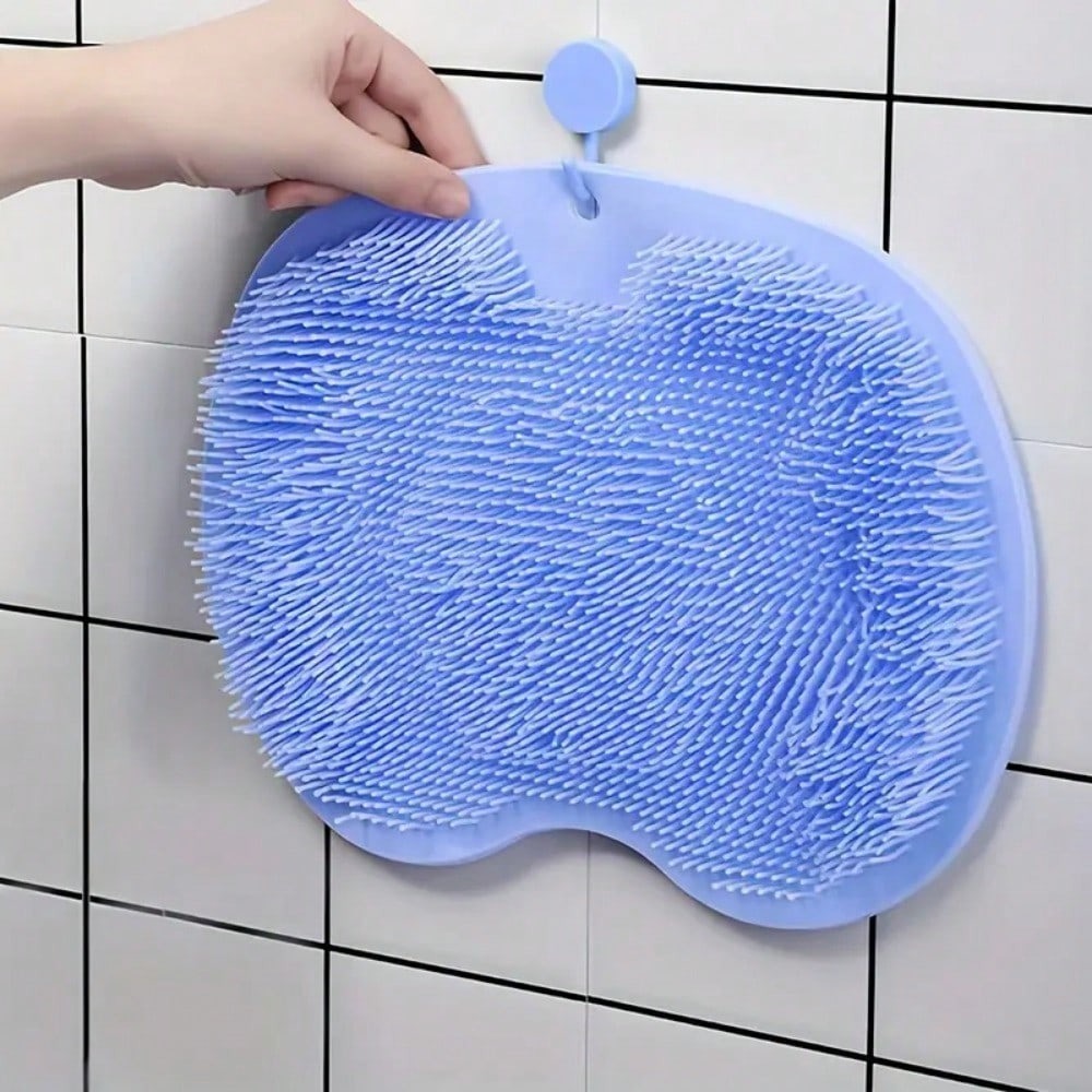 2 Pack Silicone Bath Massage Pad - For Enhanced Circulation And Deep Cleaning