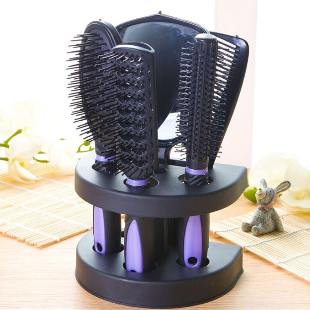 5-Piece Hair Brush and Comb Set