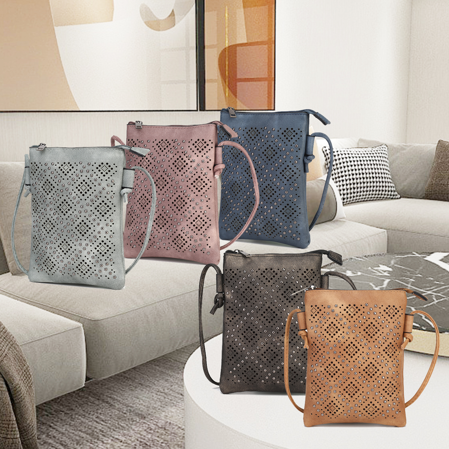 MKF Collection Leysha Crossbody Bag by Mia K.