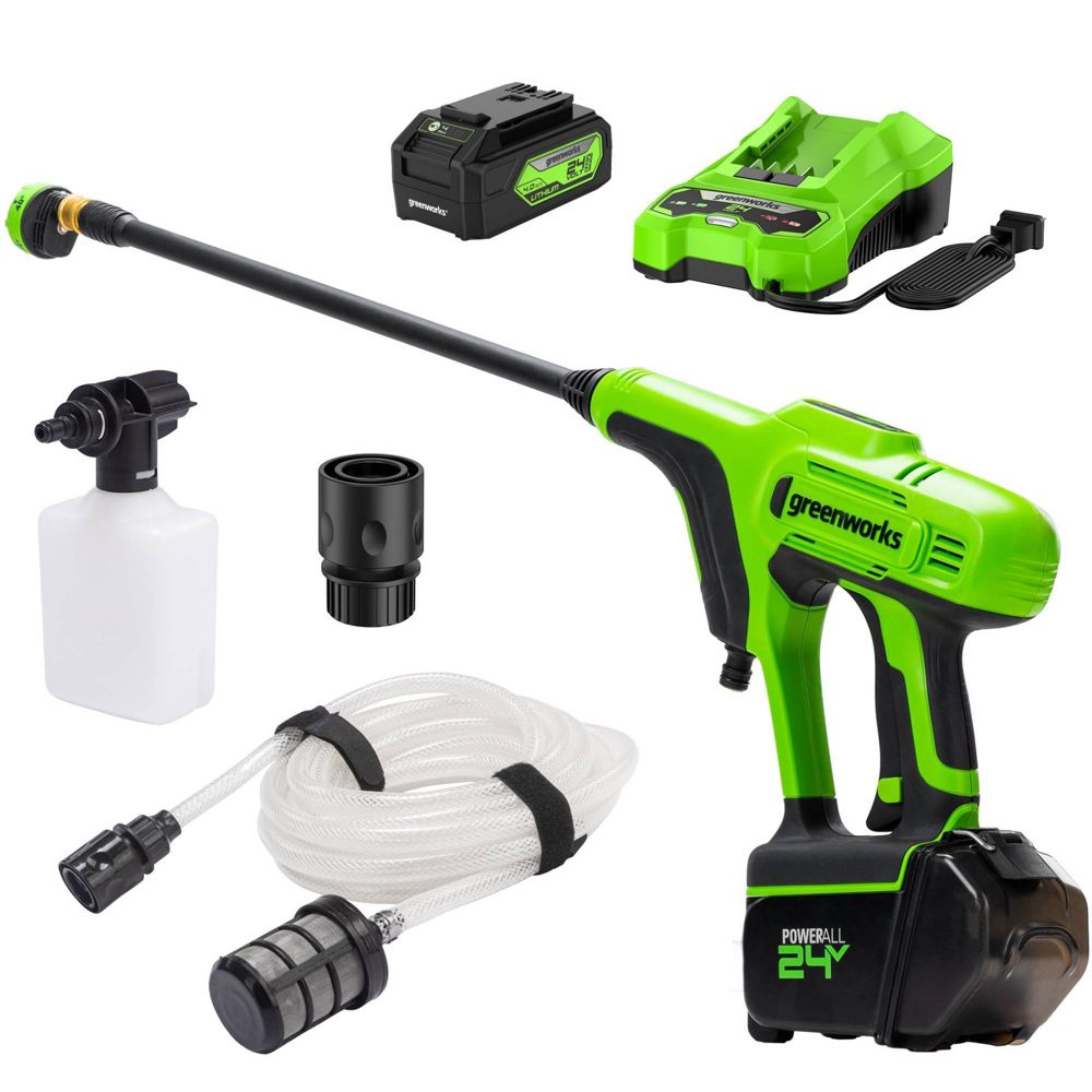 Greenworks POWERALL 600 PSI Cordless Battery Power Cleaner K - Open Box