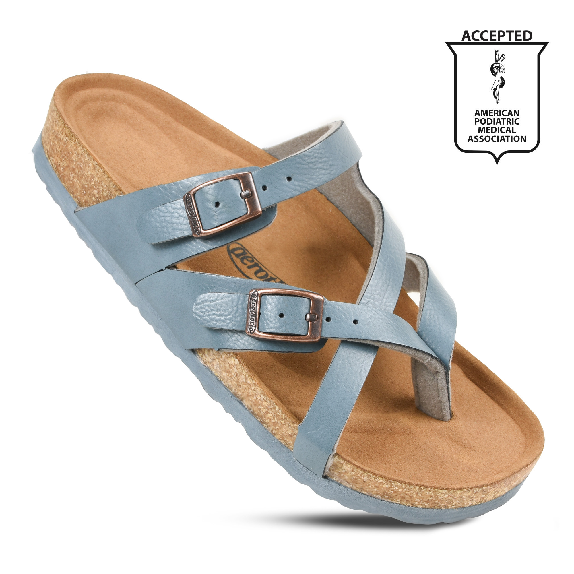 AEROTHOTIC Celestis Women's Comfortable Split Toe Slide Sandals