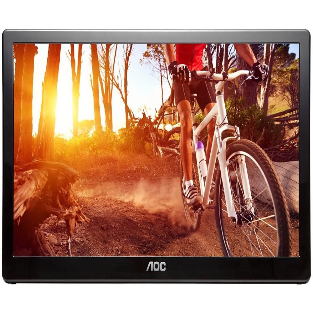 Refurbished AOC e1659Fwu 16-Inch Ultra Slim Powered Portable Monitor