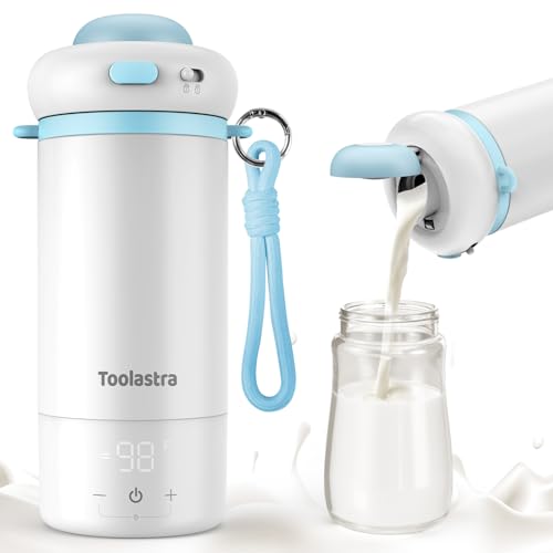 Toolastra Portable Bottle Warmer for Baby, 16.91oz 100% Faster Heating - New