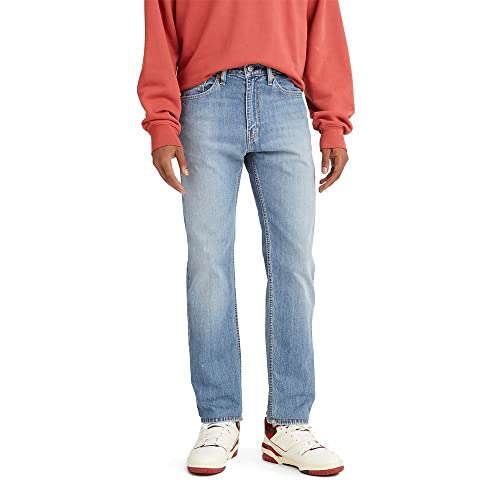 005052378 LEVI'S MEN'S 505 REGULAR FIT JEANS MEN 31W X 30L OCEAN BLUES - New