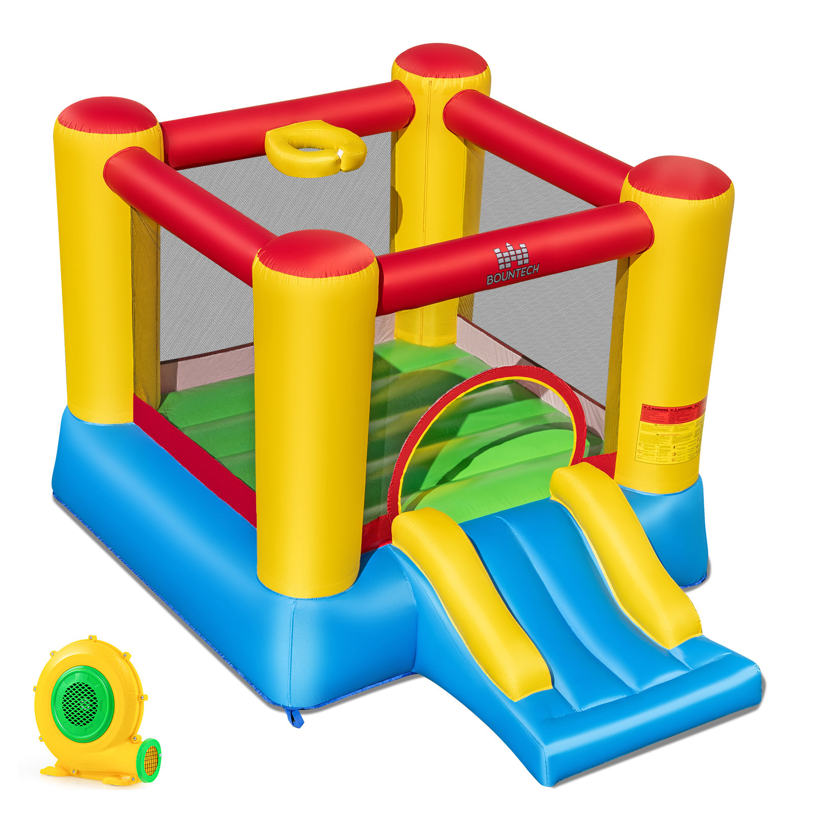 Inflatable Jumping Castle Bouncer  Slide With 480W Blower