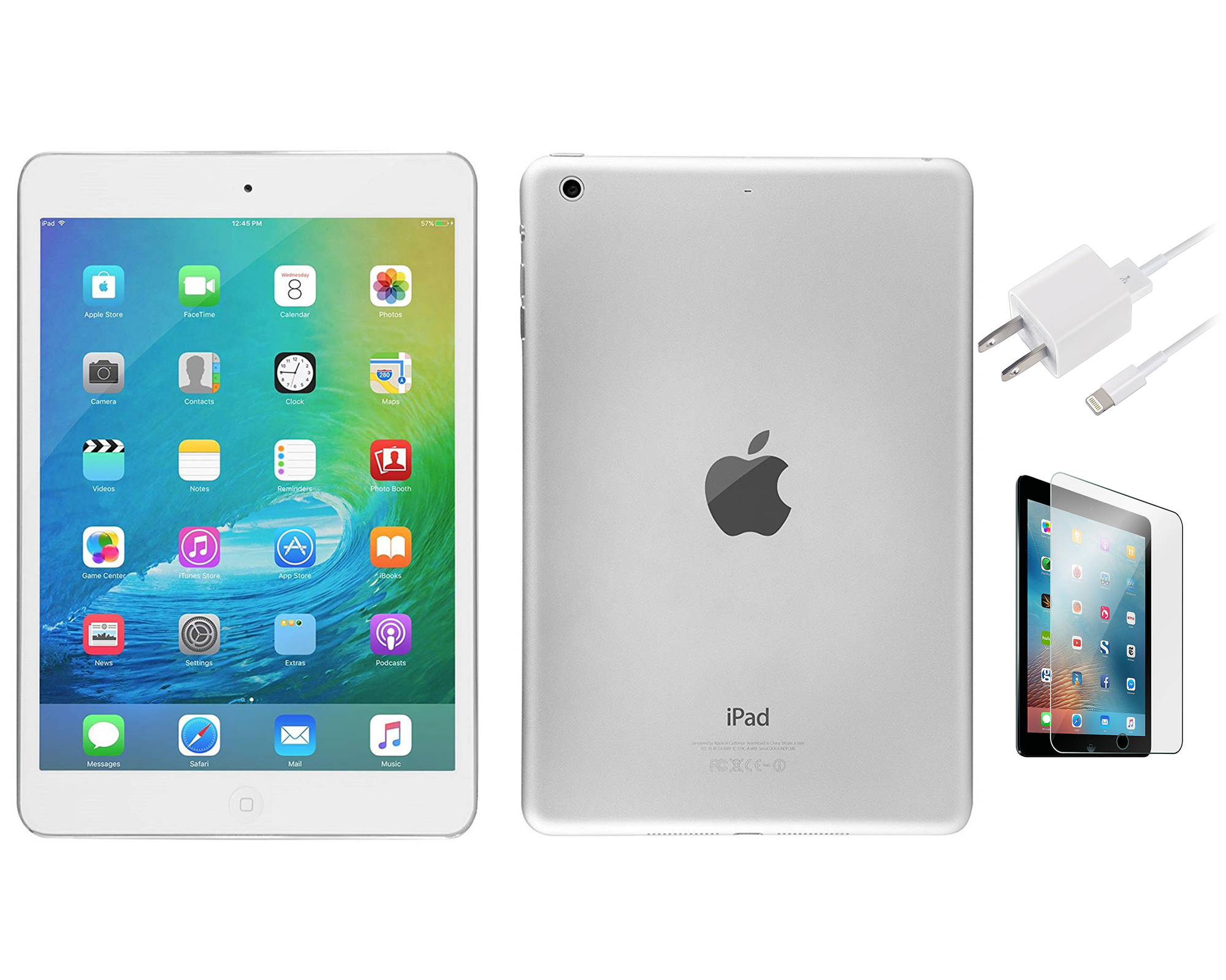 Apple 7.9"" iPad mini 2 Bundle 16GB (Case, Charger, Screen Protector)