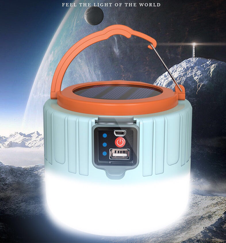 Solar Powered 1200 Lumen Lantern