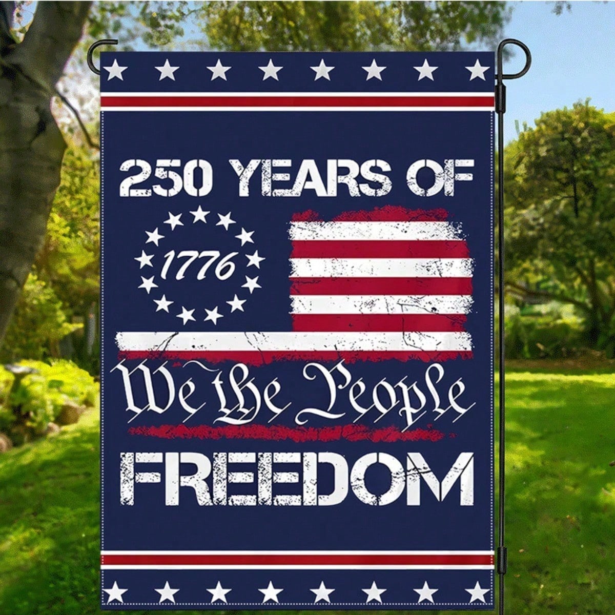 We the People 1776–2026 Flag | US 250th Anniversary Patriotic Decor