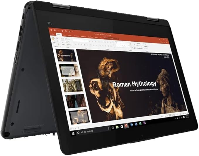 Refurbished Lenovo Yoga 11e 2-in-1 Convertible Laptop 11.6in Touchscreen Display Intel M3 Processor up to 3.4Ghz 8GB RAM 256GB SSD Web Cam Windows 11