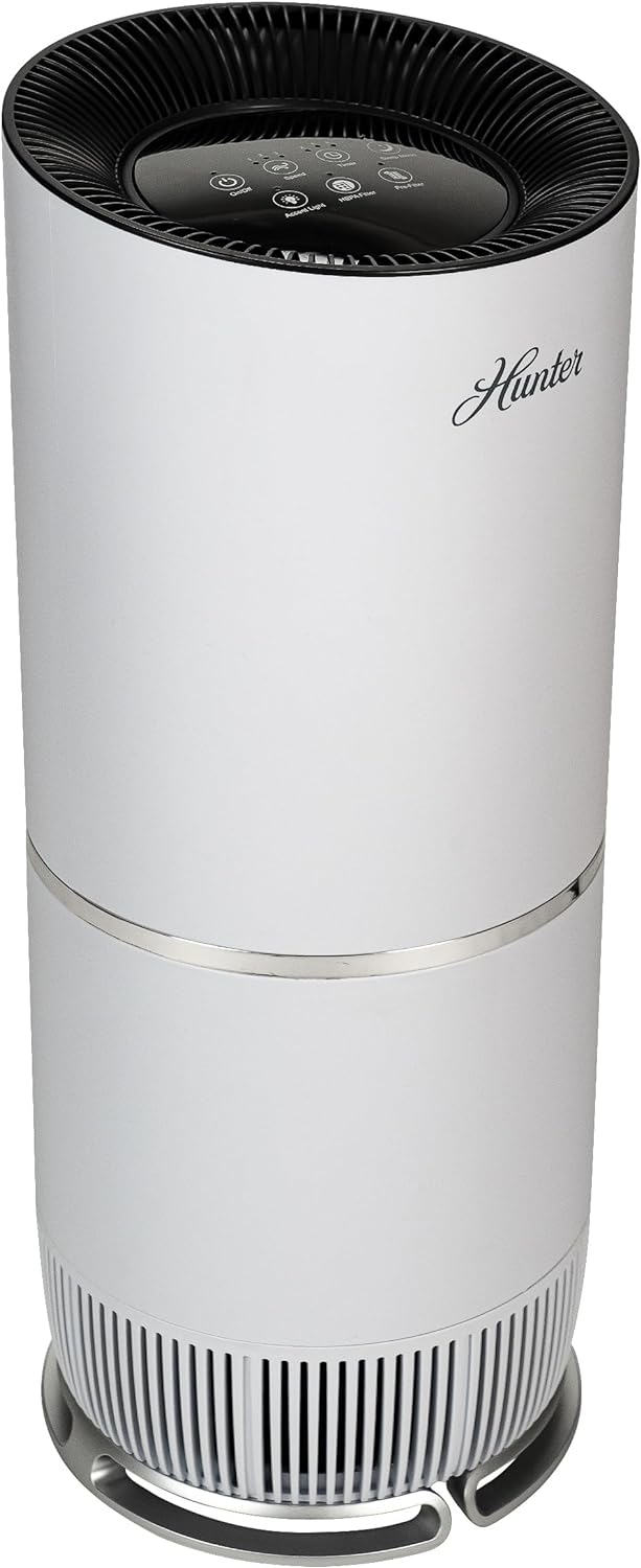 Hunter Fan Company HP670 True HEPA Air Purifier - White