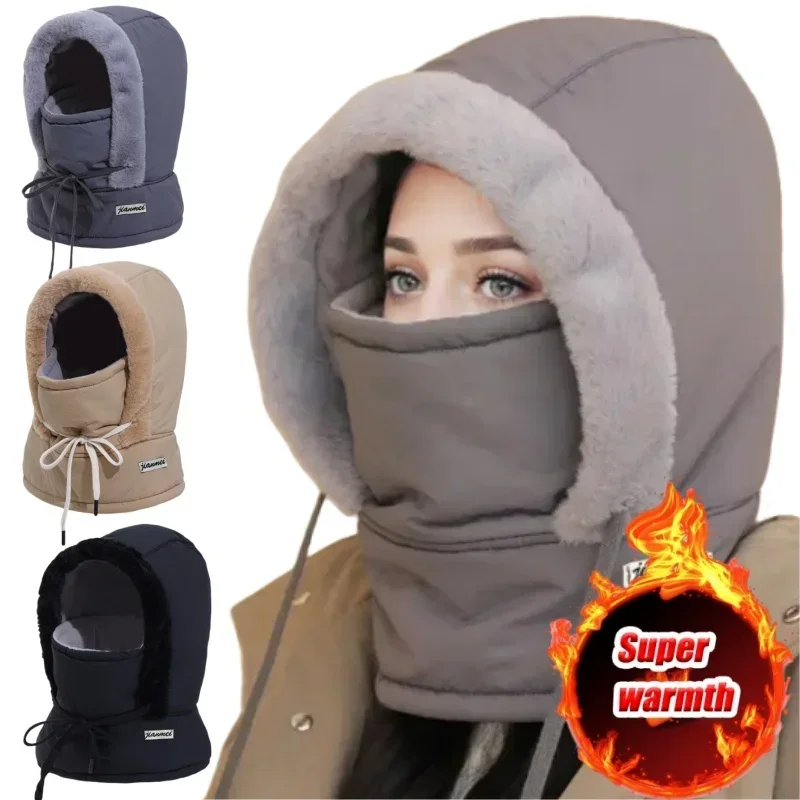 Thermal Balaclava Scarf Windproof Hood Face Warmer Mask