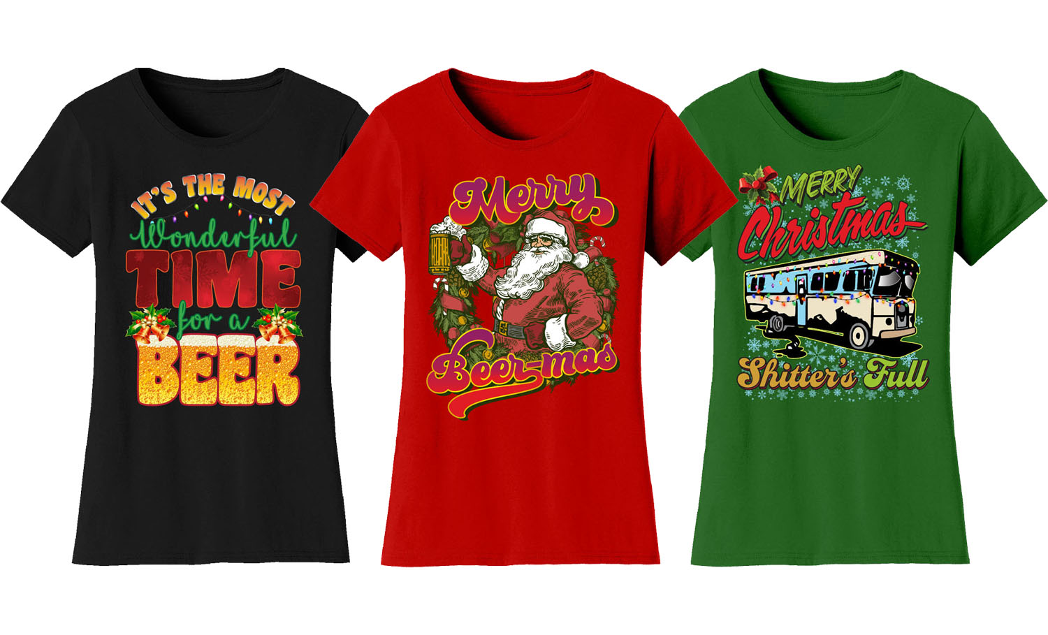 Women Christmas Spirit T-Shirt