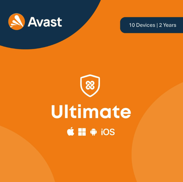 Avast Ultimate [10 Devices, 2 Year] Global Activation - Digital Delivery