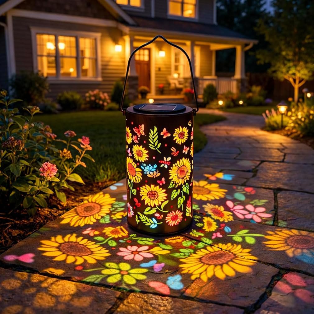 Solar Powered Projection Lantern