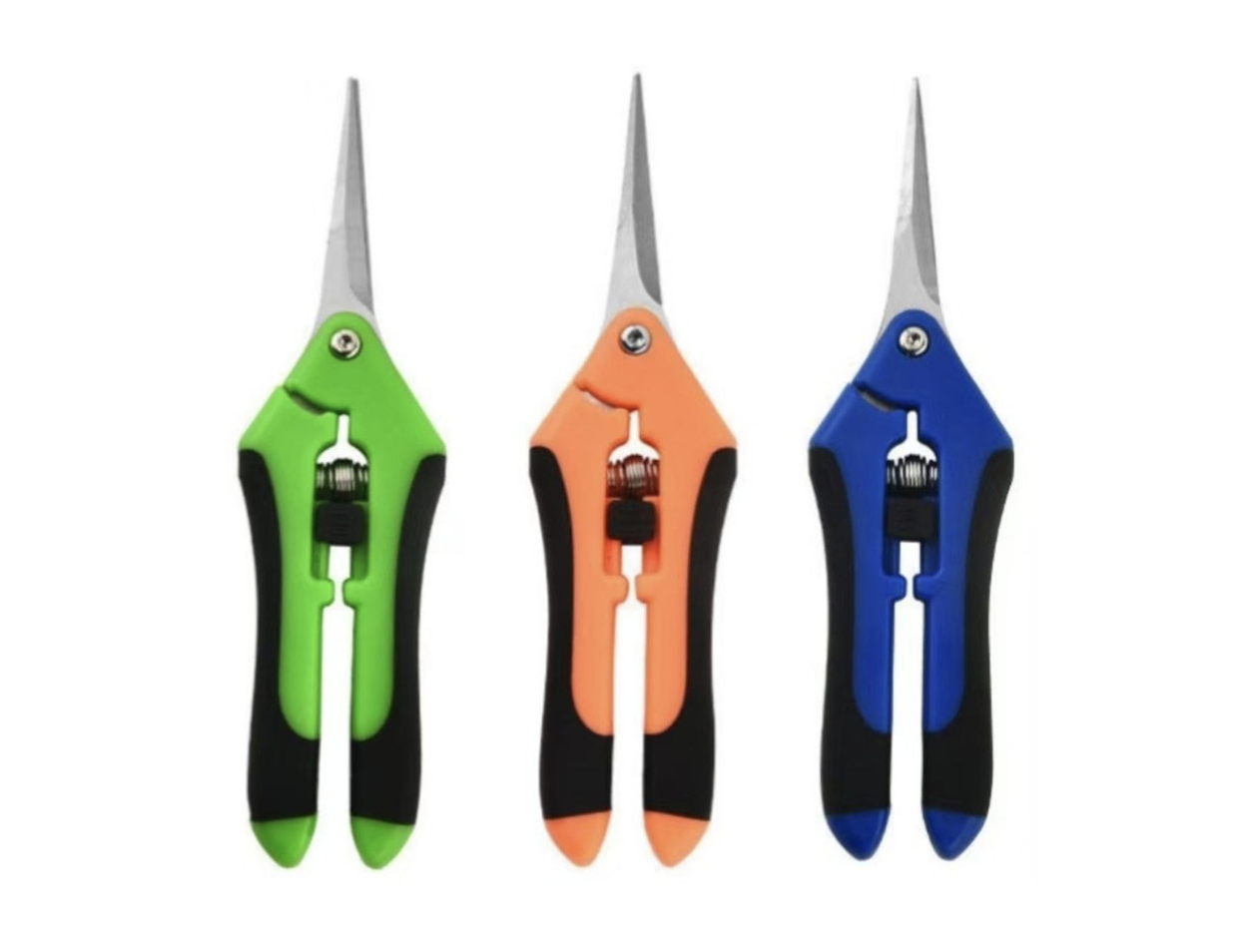 Spring Style Garden Clippers (1- or 3-Pack)