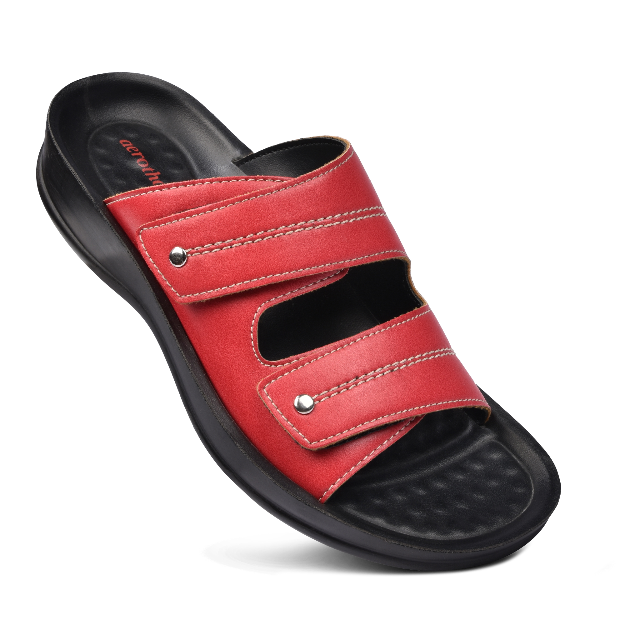 AEROTHOTIC Quinn Women's Comfortable Dual Strap Slide Sandals