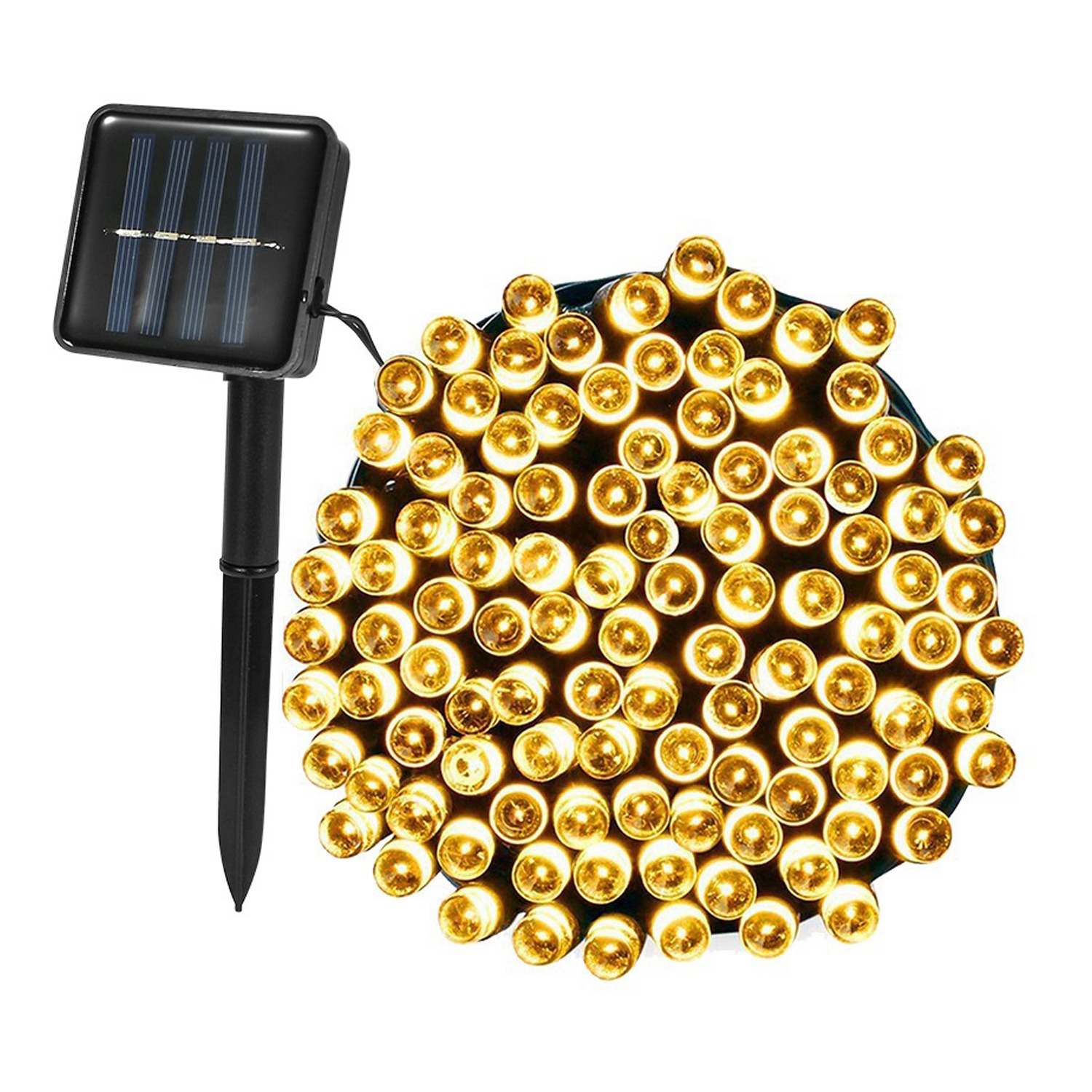 Solar String Lights LED Solar Power Fairy String Light 12M 100 LEDs