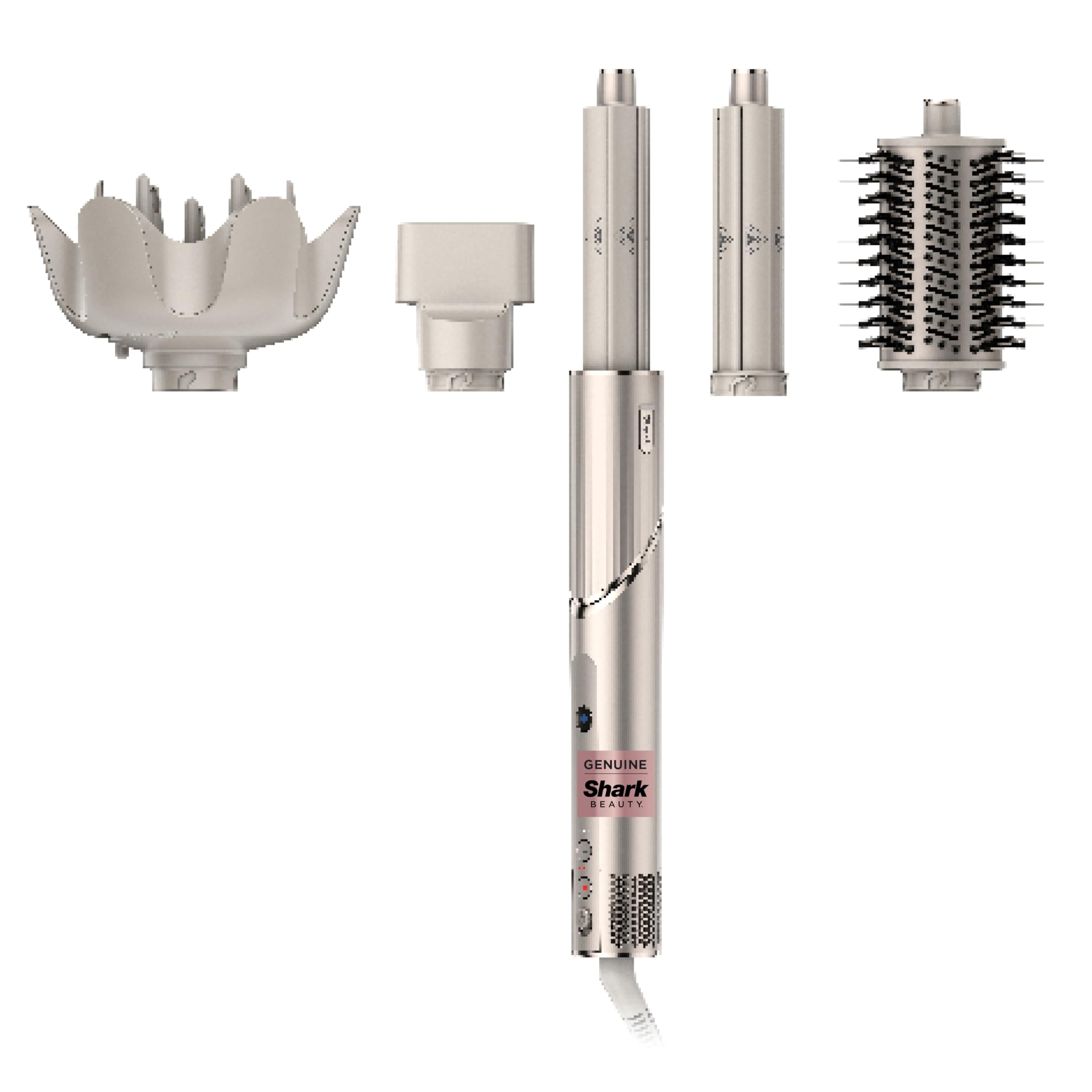 Shark Hd435 Flexstyle Air Styling & Drying System, Hair Blow Dryer, Stone