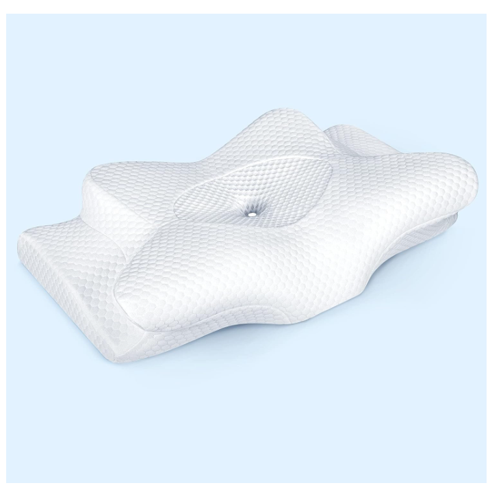 Emircey Adjustable Neck Memory Foam Pillows White