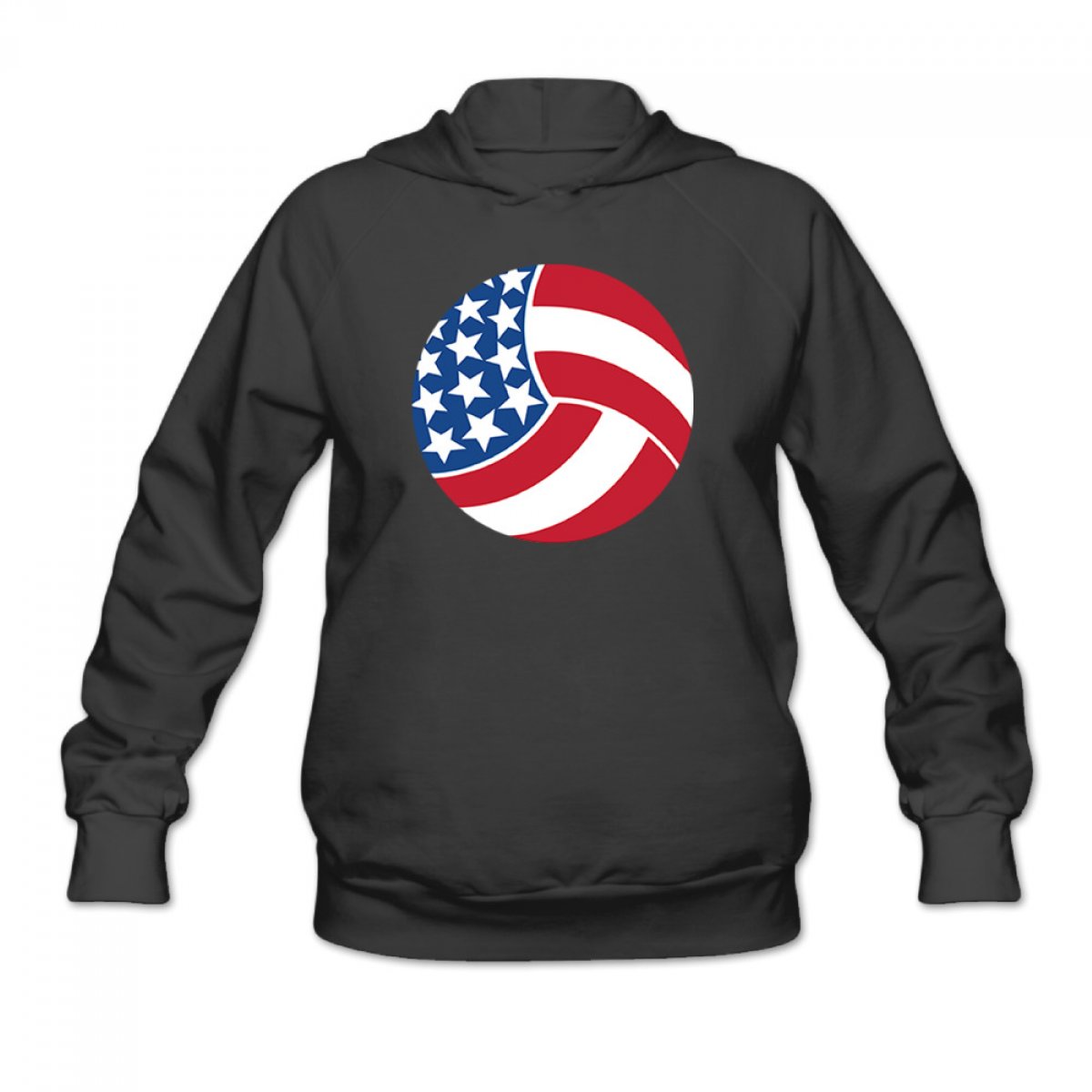USA volleyball Women's Hoody Hoodie Hooded Sweatshirt Tanga