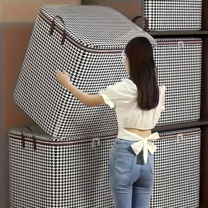 Quilt Storage Bag – Dustproof Space-Saving Bedding Organizer