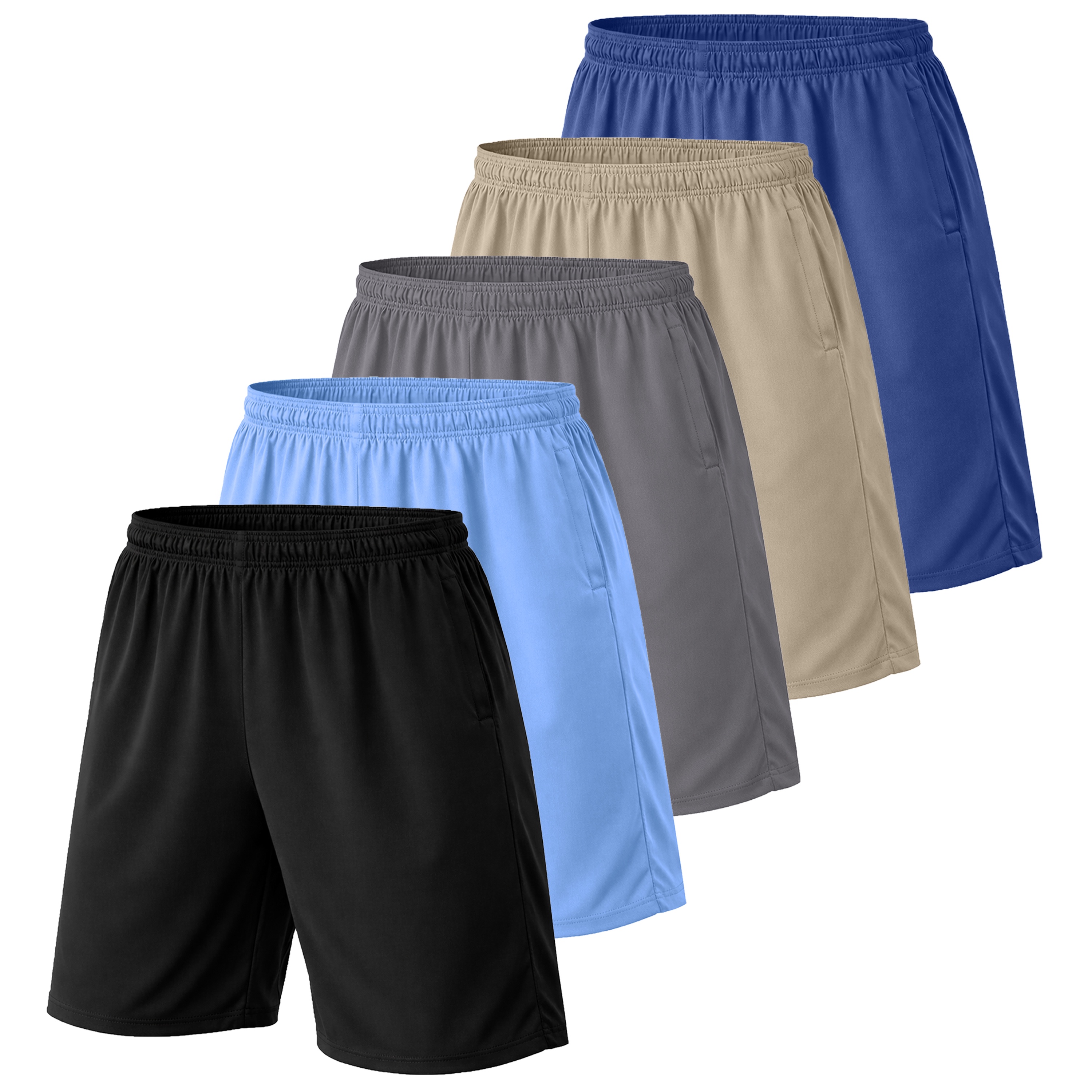 Men's Classic Poly Tech Lounge Performance Shorts (S-3XL)