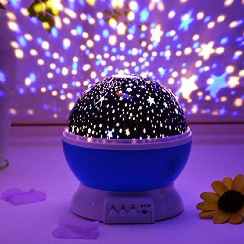 LED Night Light Moon Star Projector for Kids