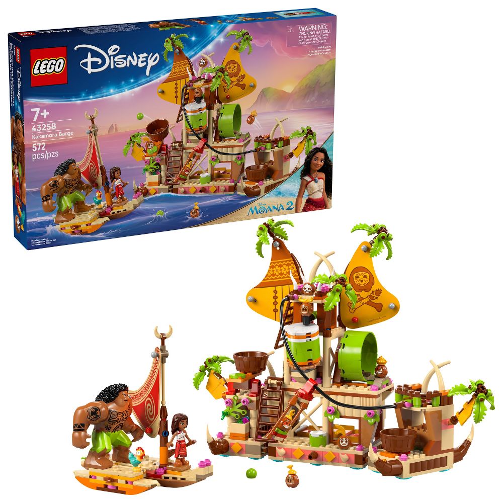 LEGO Disney Moana 2 Kakamora Barge Kids Toy