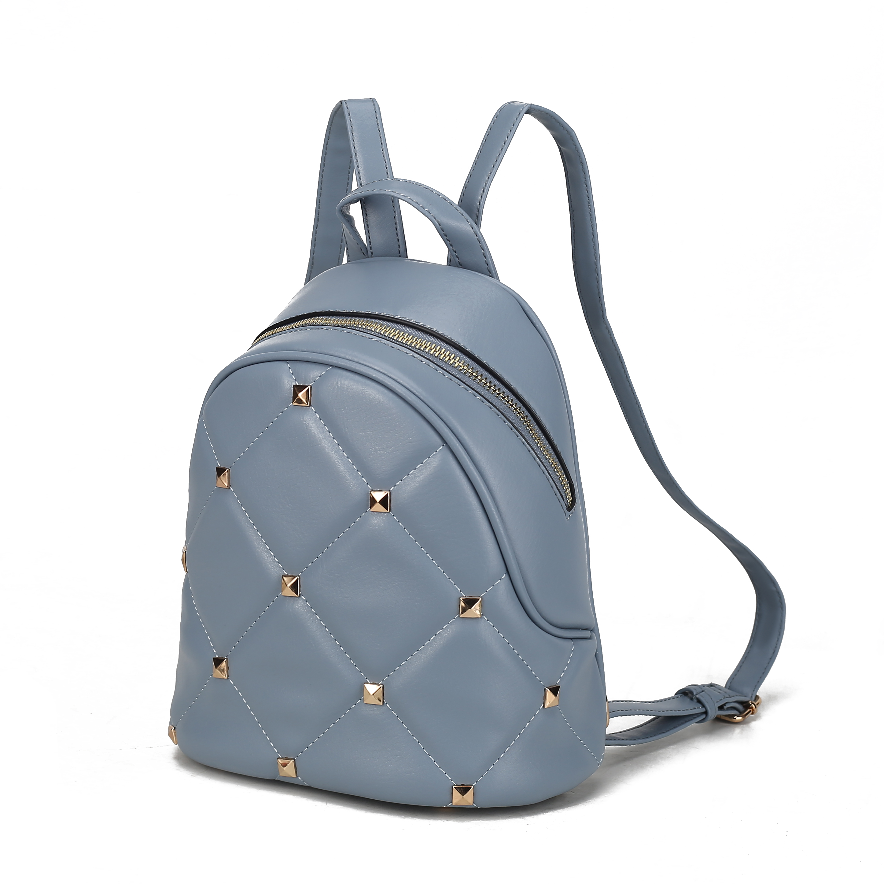 MKF Collection Hayden Quilted Vegan Leather with Studs Women’s Backpack by Mia K