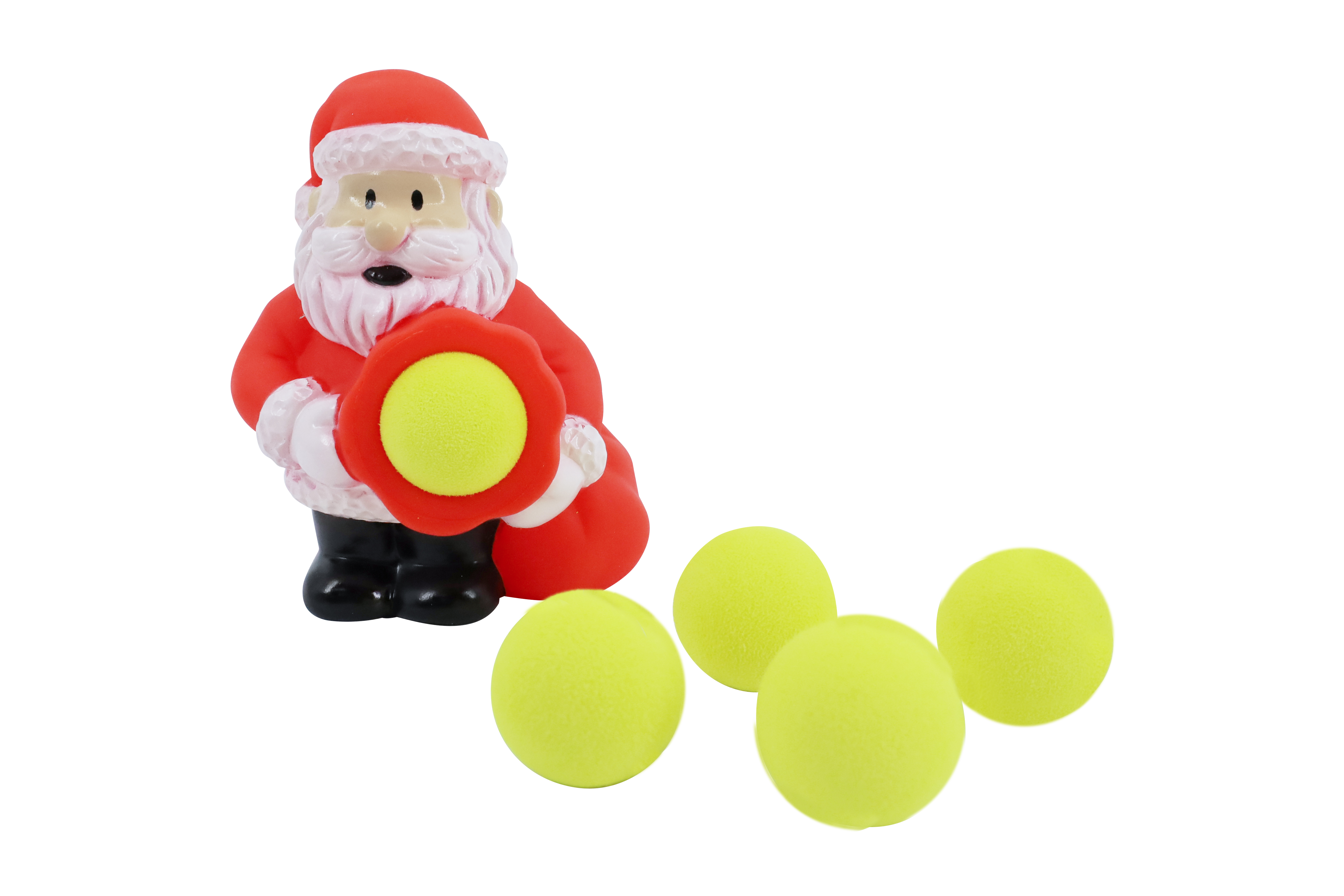 Waloo Santa Squeeze Shooter Pop Foam Ball Game