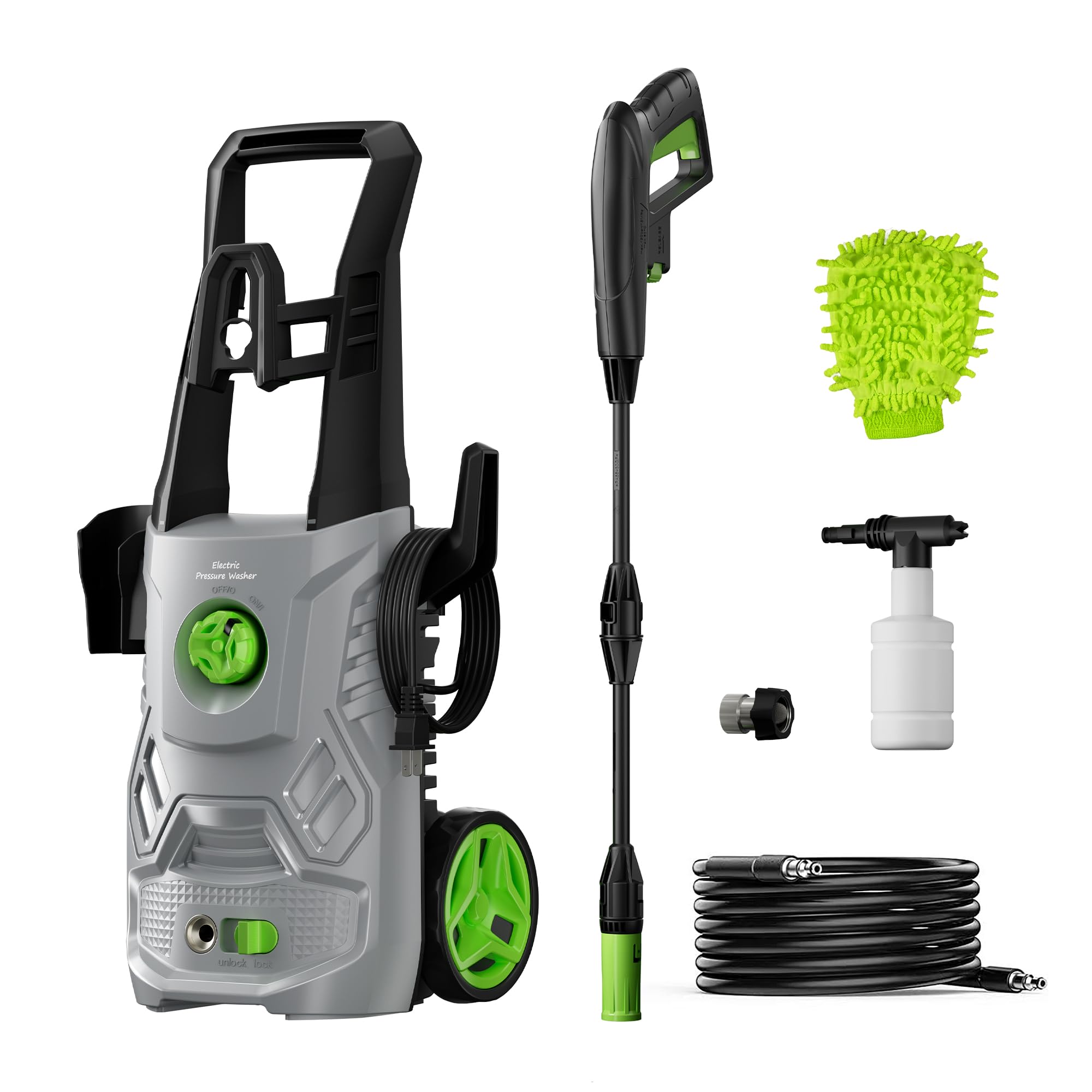 Patoolio Pressure Washer Foam Cannon Powerwasher PATOOLIO-W6 - Gray