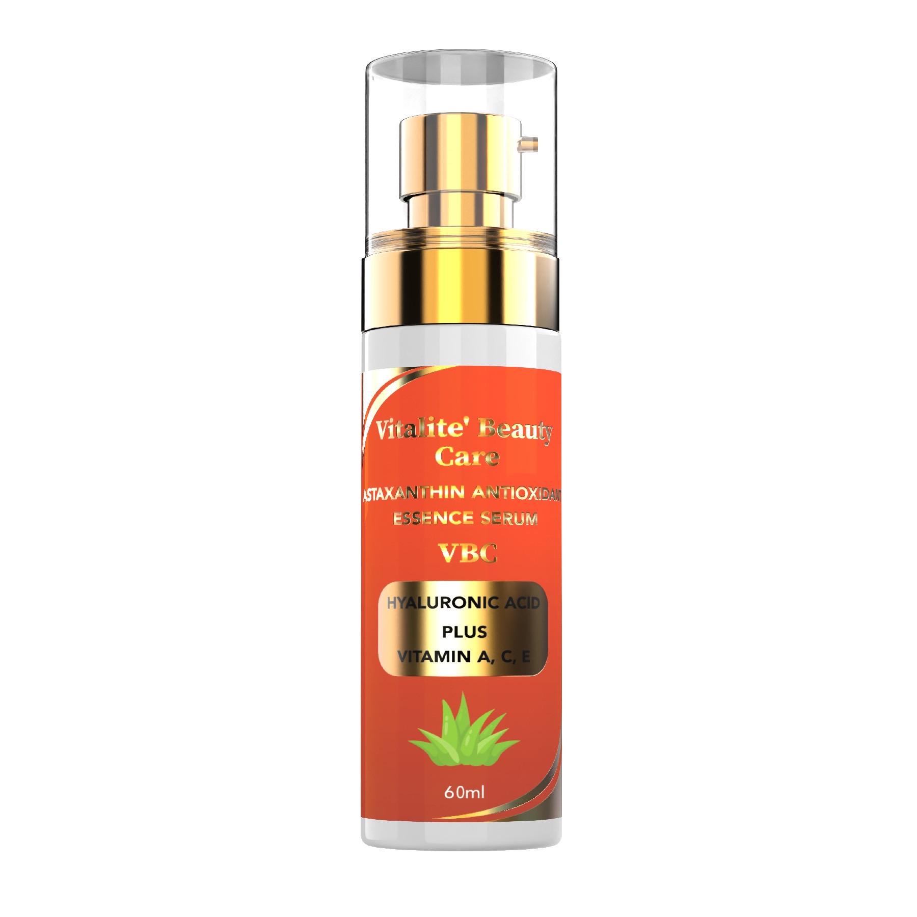 Rewind With Nature Astaxanthin Antioxidant Face Body Serum