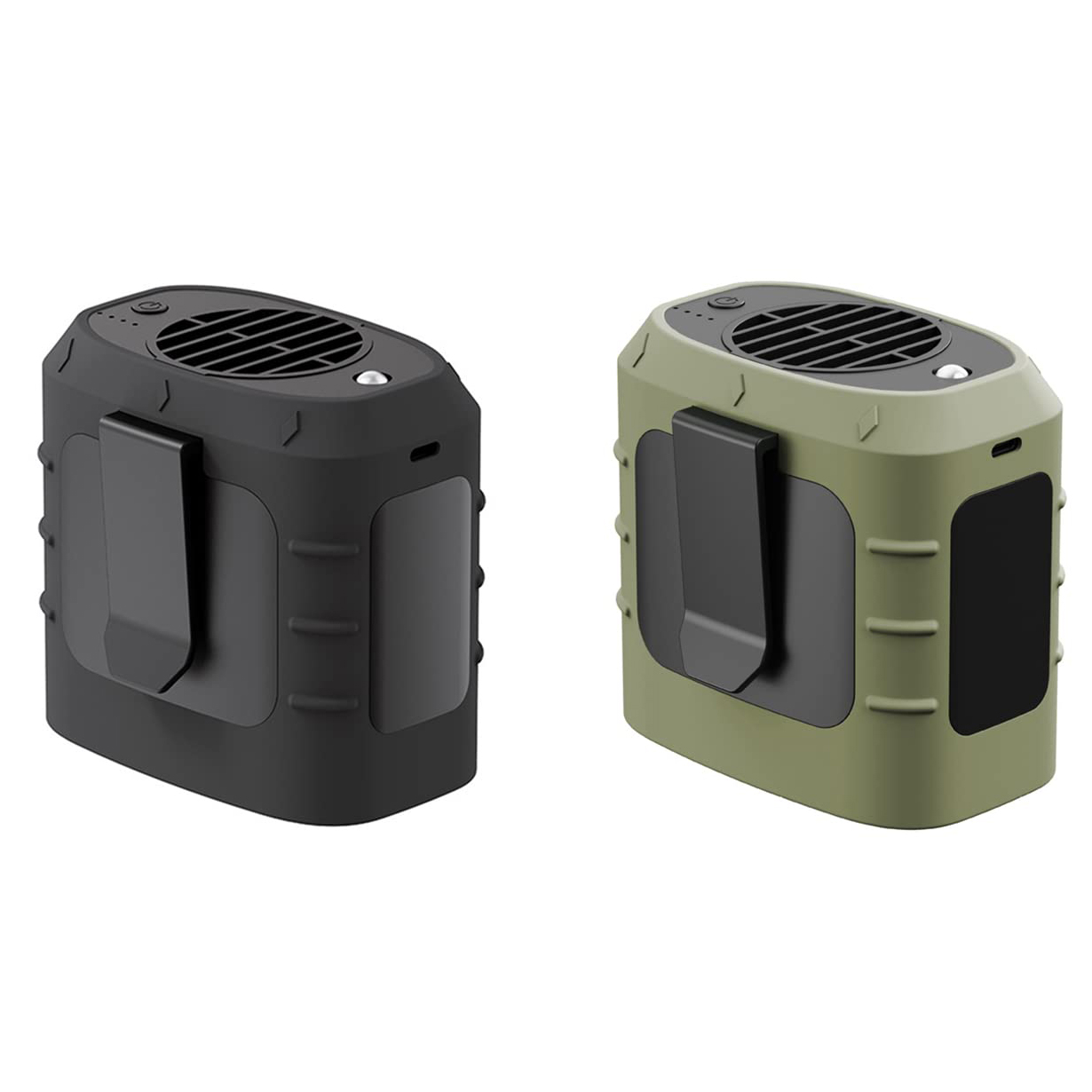2Pack Rechargeable Clipon Fan Hanging Fan