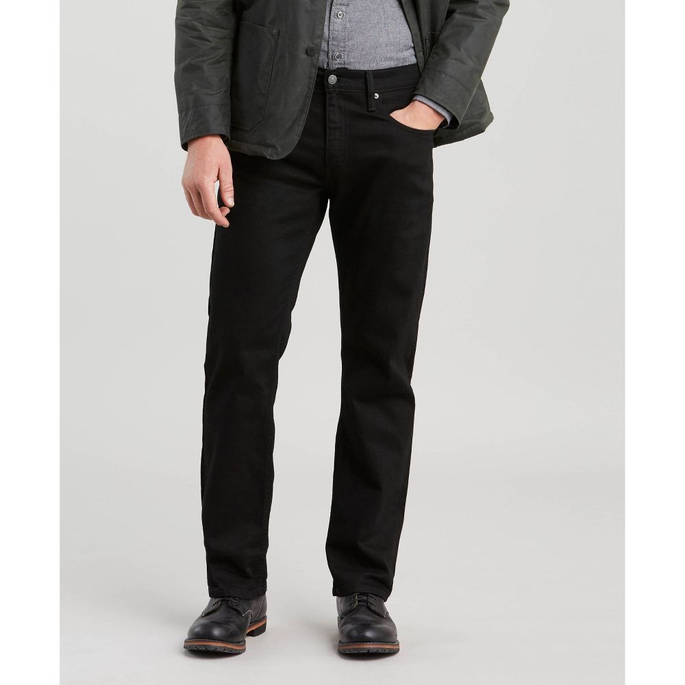 Levi's Men's 559 Relaxed Fit Straight Jeans - Black Denim 32x32