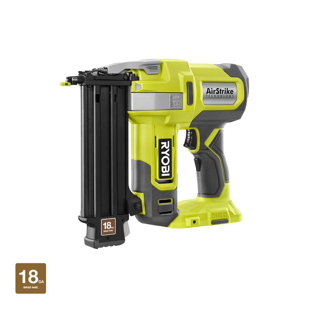 RYOBI  18V 18-Gauge Cordless AirStrike Brad Nailer (Tool Only)