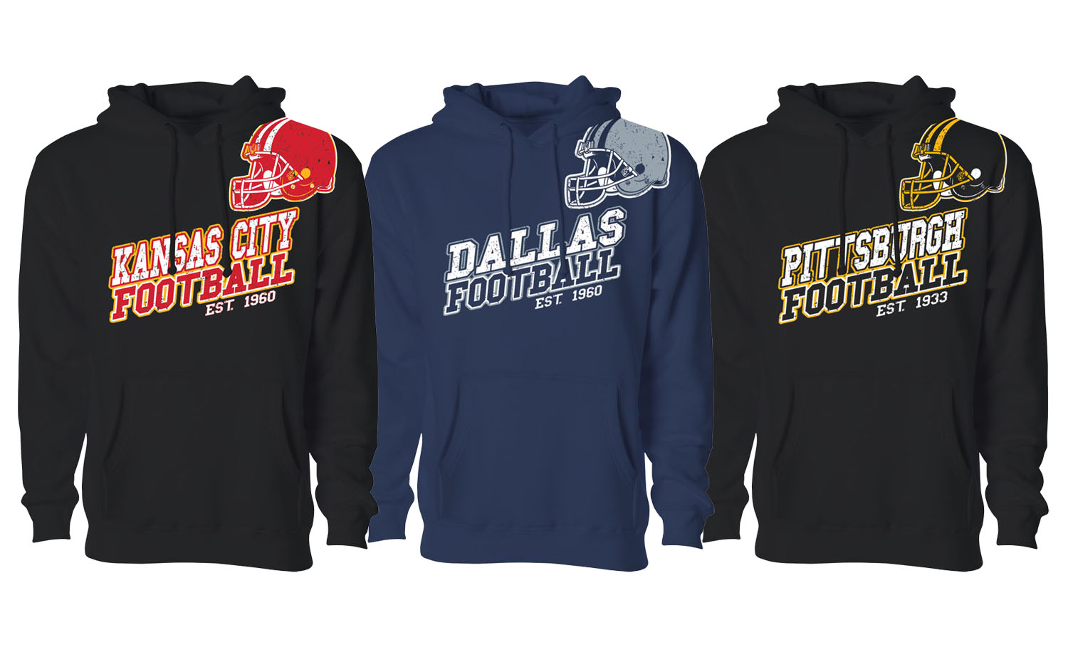 Men's The Perfect Gift for Football Fans Pullover Hoodie