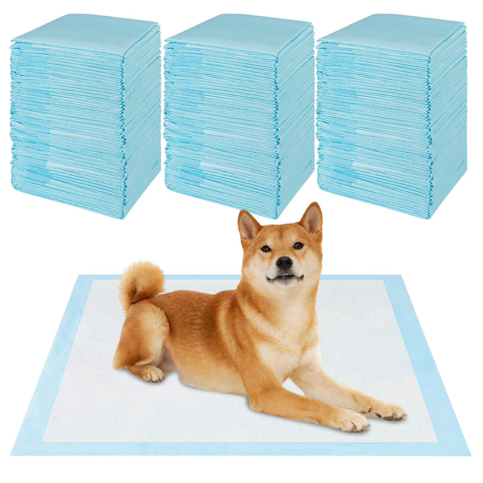 Costway 150-Count Puppy Training Pads (36" x 24") – Large Pet Underpads
