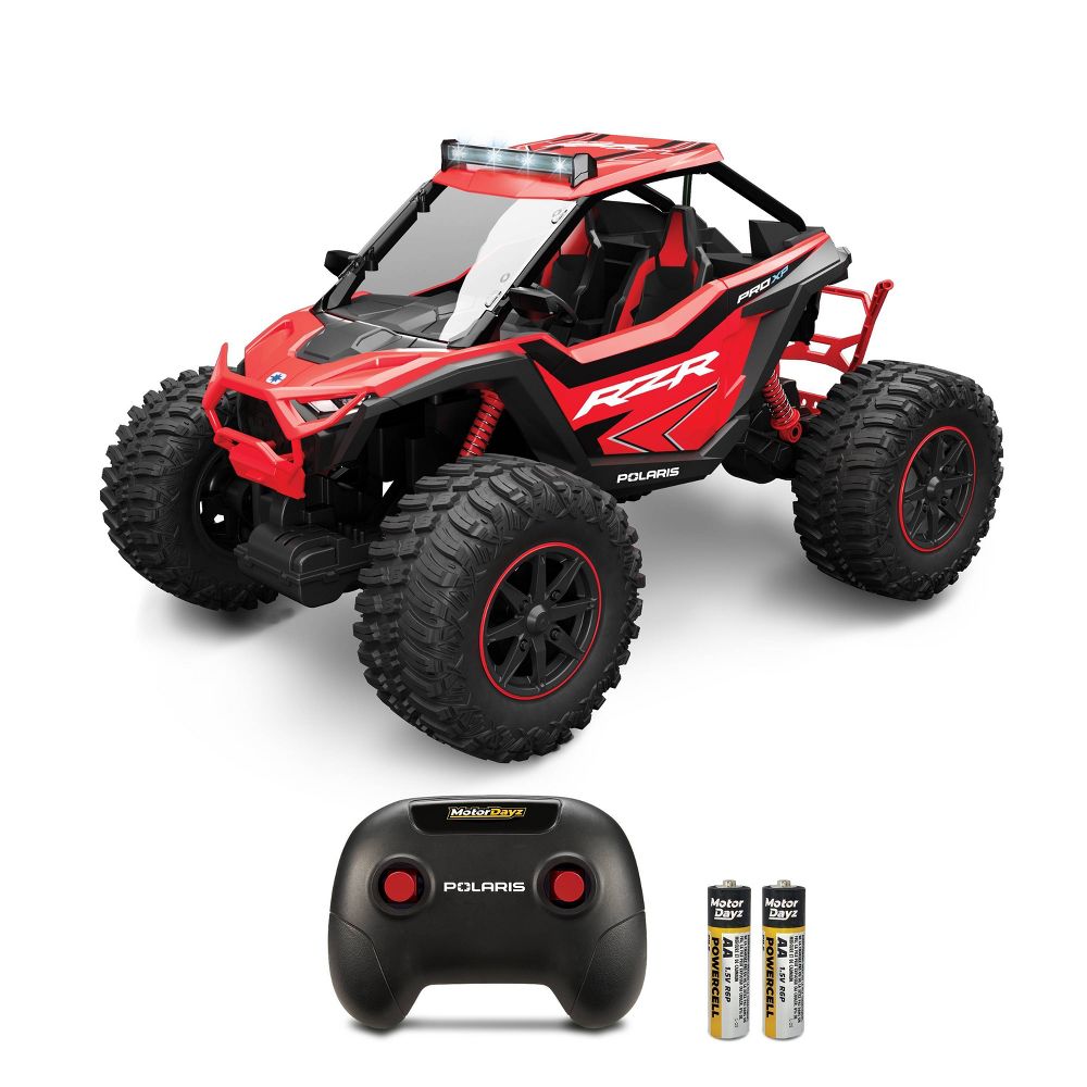 Motor Dayz Polaris Red Remote Control Vehicle 1:5 Scale - Open Box