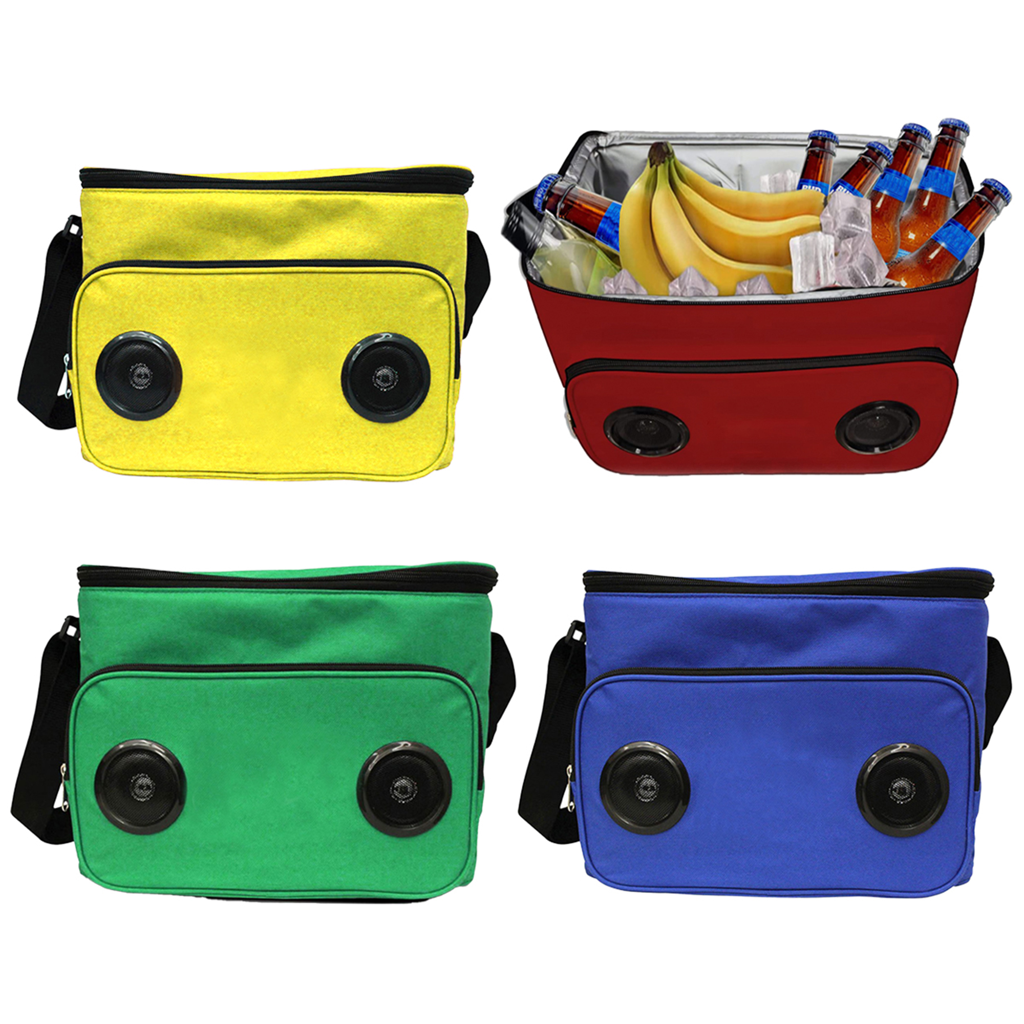 Zummy Bluetooth Speaker Cooler Waterproof Dry Bag