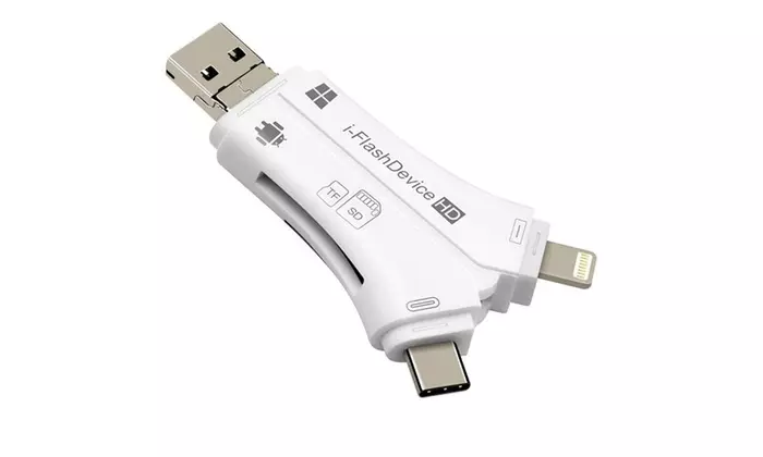 4-in-1 Media Transfer with Memory Card